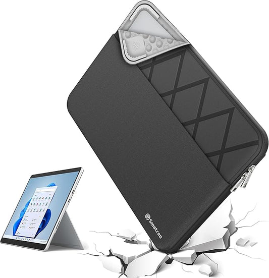 Smatree Laptop Sleeve for 15 inch Microsoft Surface Laptop 6/5/4, Protective Notebook Case with Accessory Pocket, YKK Zipper, Patented Shockproof Design (E630)