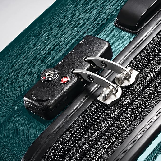 Samsonite Winfield 2 Hardside Luggage with Spinner Wheels, 2-Piece Set (20/28), Cactus Green
