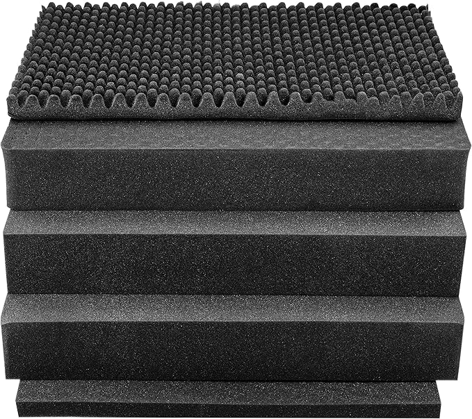 Eylar XXXL 32" Transport Roller Gear, Camera, Tools, Equipment Hard Case Waterproof w/Foam (Black)