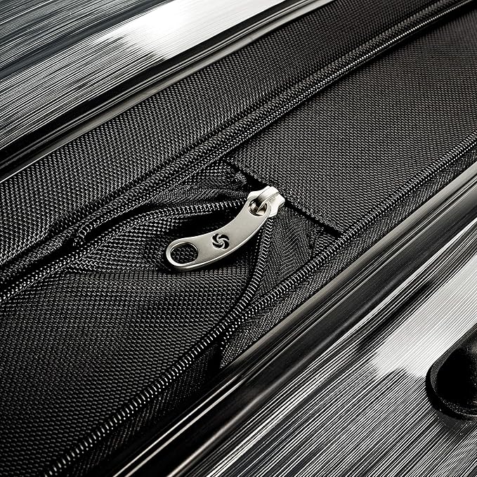 Samsonite Winfield 2 Hardside Expandable Luggage with Spinner Wheels, Charcoal, 2-Piece Set (20/28)