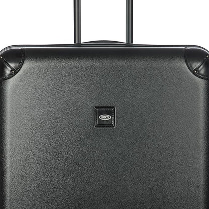 Bric's Amalfi Lightweight Hard Shell Suitcase – Expandable Checked Luggage with Water-Repellent Zip, Smooth 360° Wheels & TSA Lock - 32 Inch, Black