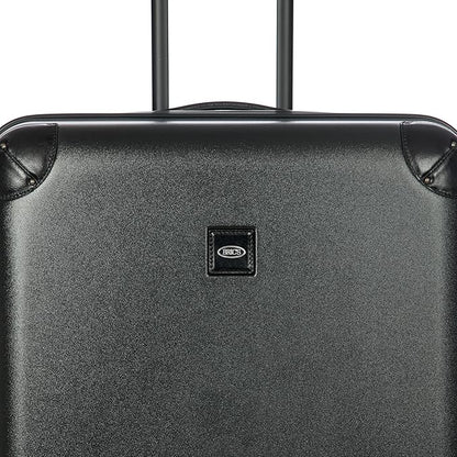Bric's Amalfi Lightweight Hard Shell Suitcase – Expandable Checked Luggage with Water-Repellent Zip, Smooth 360° Wheels & TSA Lock - 30 Inch, Black