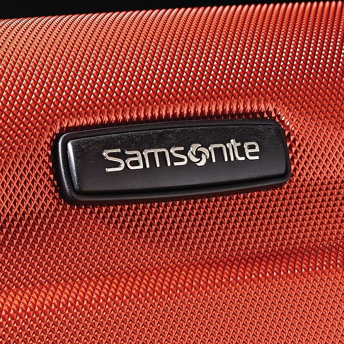 Samsonite Omni PC Hardside Expandable Luggage with Spinner Wheels, Burnt Orange, 3-Piece Set (20/24/28)