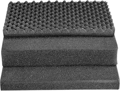 Eylar 18.5 inch Protective Gear, Camera, Tools, Equipment Hard Case Waterproof w/Foam Black