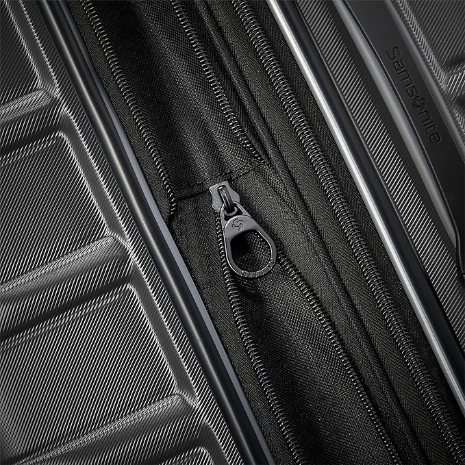Samsonite Omni 2 Hardside Expandable Luggage with Spinner Wheels, MEDIUM SPINNER, SOLID CHARCOAL