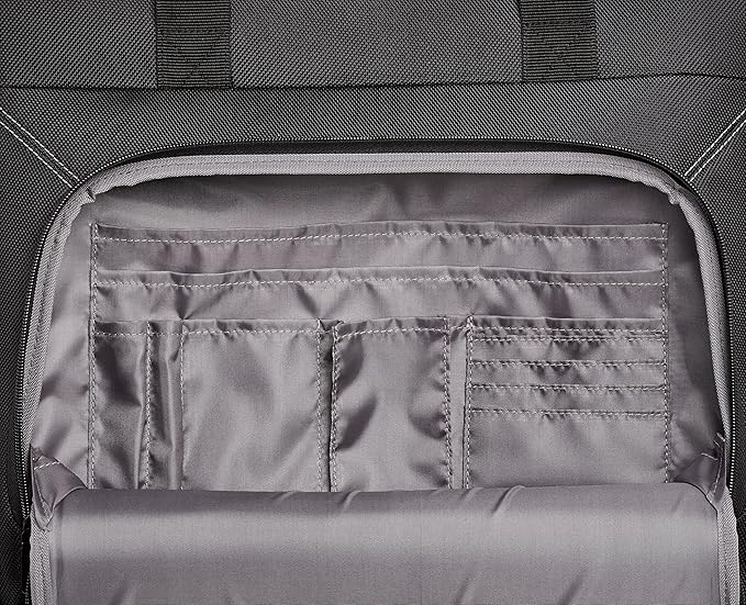 Amazon Basics Rolling Laptop Case, 15.6 in, Black